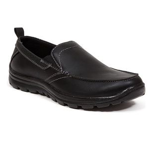 Deer Stags Mens Black Everest2 SlipOn Loafer New In Box Size 10 - Duplicate